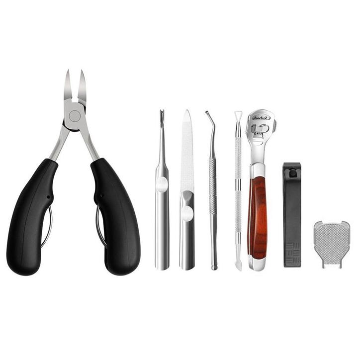 Pedicureset met Nageltang - 8-delige set - Pedicure Set -, Sieraden, Tassen en Uiterlijk, Uiterlijk | Lichaamsverzorging, Nieuw
