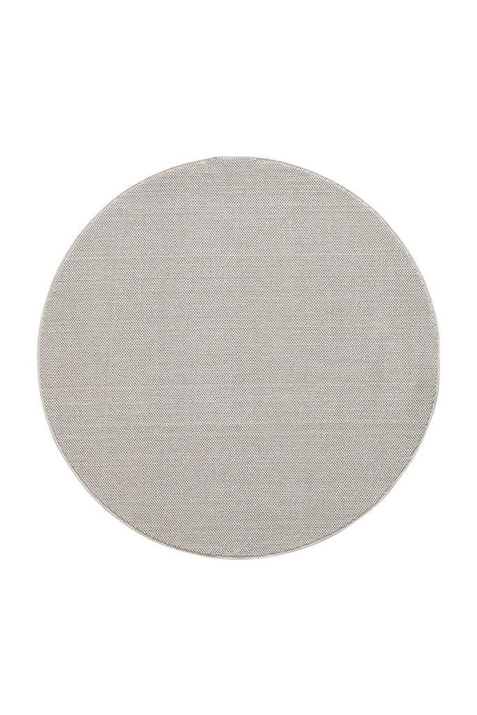 Rond Laagpolig Vloerkleed | Loom | Crème | 200x200 cm, Huis en Inrichting, Stoffering | Tapijten en Kleden, Verzenden