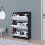[en.casa] Schoenenkast Aurskog met 3 vouwdeuren 110x73,5x24, Huis en Inrichting, Verzenden, Nieuw