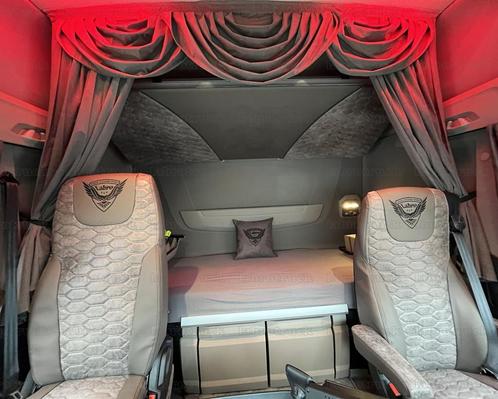 DAF,VOLVO,SCANIA bekleding,gordijnen,tunnelhoezen,bedplaten, Auto-onderdelen, Vrachtwagen-onderdelen, Nieuw, Overige merken, Interieur en Bekleding