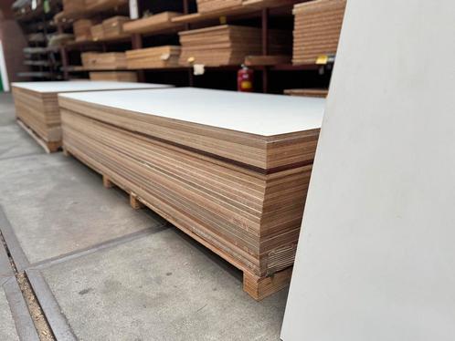 Paintplex multiplex platen – Wit/Grijs gegrond, A/B Grade, Doe-het-zelf en Verbouw, Platen en Panelen, Nieuw, Multiplex, Ophalen