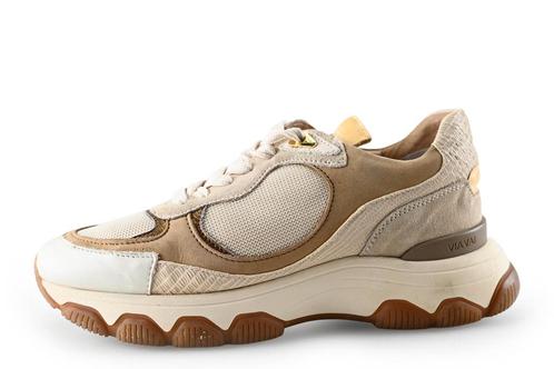 VIA VAI Sneakers in maat 38 Beige | 10% extra korting, Kleding | Dames, Schoenen, Beige, Zo goed als nieuw, Sneakers of Gympen