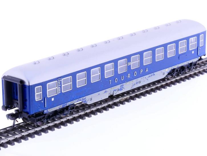 Schaal H0 Fleischmann 1509 DB Touropa slaaprijtuig #1431, Hobby en Vrije tijd, Modeltreinen | H0, Overige typen, Gebruikt, Fleischmann