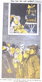 Mr. Belinfante betreurt in de liberale Vrijheid, dat er..., Antiek en Kunst, Kunst | Litho's en Zeefdrukken, Verzenden