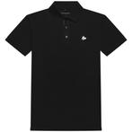 Luxe Heren Polo Shirts – Premium - Katoen - Stretch -, Kleding | Heren, Polo's, Verzenden, Nieuw, Zwart, Merkloos