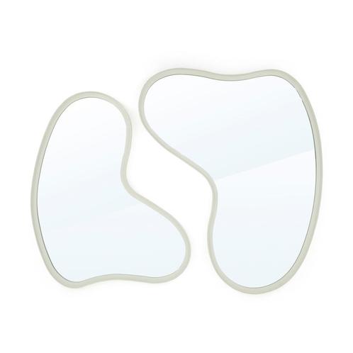 *WOONWINKEL* By-Boo Pejo Organische Spiegel Set Van 2, Huis en Inrichting, Woonaccessoires | Spiegels, Nieuw, Verzenden