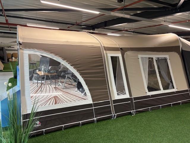Dorema Onyx 270 maat10+kuip en voortentluifel SHOWMODEL-35%, Caravans en Kamperen, Voortenten en Luifels, Nieuw, Dorema, Ophalen of Verzenden