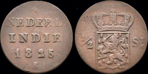 Netherlands East Indies Netherlands East Indies Wilhelm I..., Postzegels en Munten, Munten | Europa | Niet-Euromunten, Verzenden