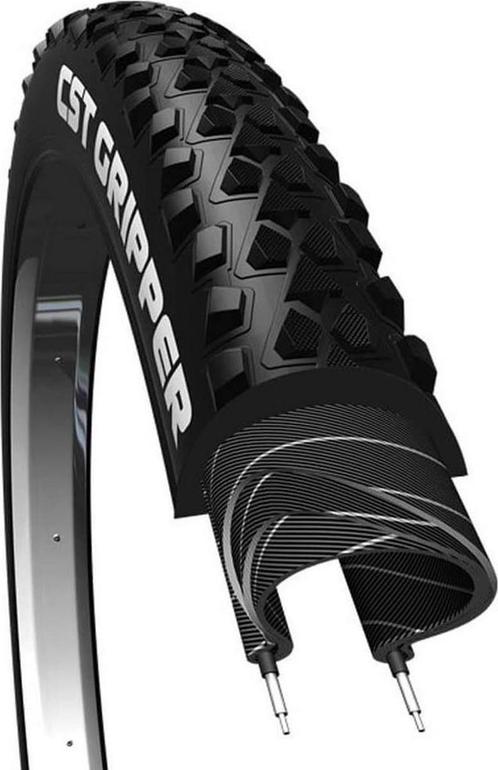 Cst Buitenband Gripper 26 X 2.10 (52-559) Zwart, Fietsen en Brommers, Fietsaccessoires | Overige Fietsaccessoires, Gebruikt, Ophalen of Verzenden
