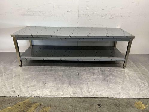 RVS Werktafel Tafel 200 x 70 x 60 cm Horeca, Zakelijke goederen, Horeca | Keukenapparatuur, Nieuw in verpakking, Ophalen of Verzenden