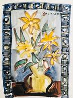 Daniel DALMBERT (1918-?) - Bouquet - Aquarelle originale, Antiek en Kunst