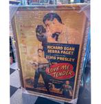 Originele Elvis Presley Love Me Tender Poster 1956 In Lijst, Gebruikt, Ophalen