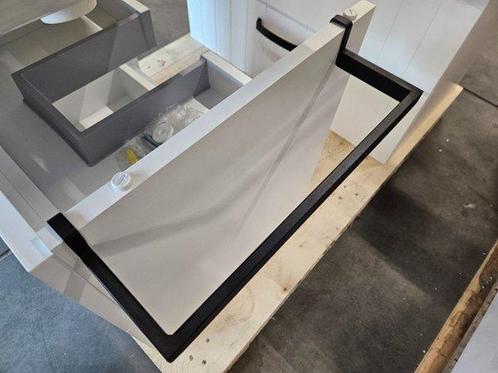 Handdoekrek voor zijkant badmeubel 35 x 10 cm mat zwart, Doe-het-zelf en Verbouw, Sanitair, Bad, Nieuw, Ophalen of Verzenden