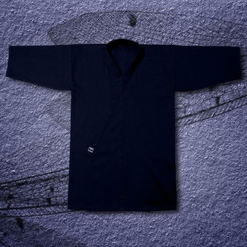 TONBO iaido gi HEAVY, navy blue (rayon-polyester), Sport en Fitness, Vechtsporten en Zelfverdediging, Nieuw, Verzenden