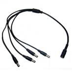 Voeding splitter adapter - 1 naar 4, Doe-het-zelf en Verbouw, Elektra en Kabels, Ophalen of Verzenden, Nieuw, Kabel of Snoer