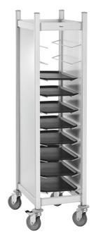 Bartscher Dienbladenwagen AT1000-GN | 10 Roosters | 1/1 GN |, Ophalen of Verzenden, Nieuw in verpakking