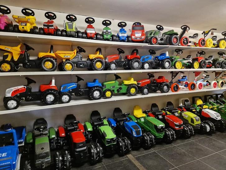 Rollytoys Tractor Traptractor Looptractor gemonteerd afhalen, Kinderen en Baby's, Speelgoed | Buiten | Voertuigen en Loopfietsen