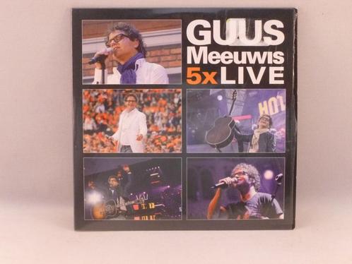 Guus Meeuwis 5 x Live (nieuw), Cd's en Dvd's, Cd's | Nederlandstalig, Verzenden