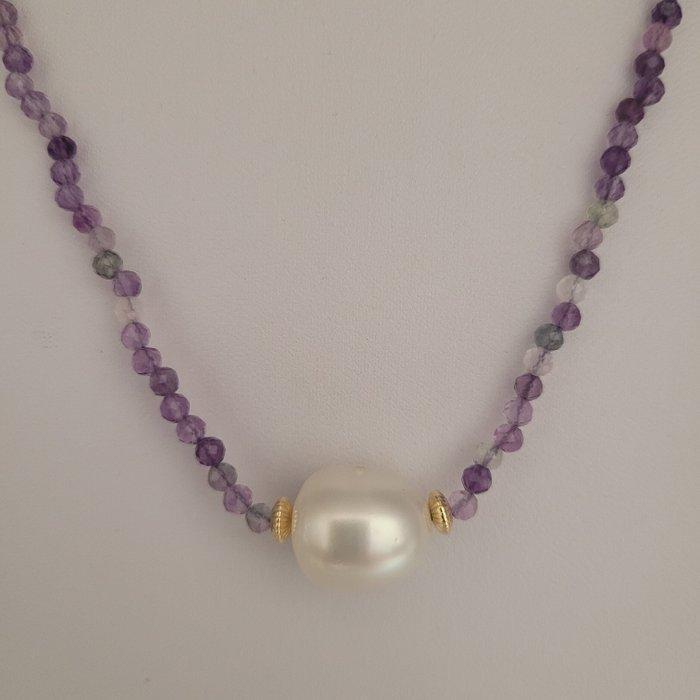 Zonder Minimumprijs - Halsketting - 18 karaat Geel goud, Sieraden, Tassen en Uiterlijk, Kettingen