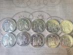 Frankrijk. 10 Francs 1965/1970 Hercule (lot de 10 monnaies, Postzegels en Munten, Munten | Europa | Niet-Euromunten