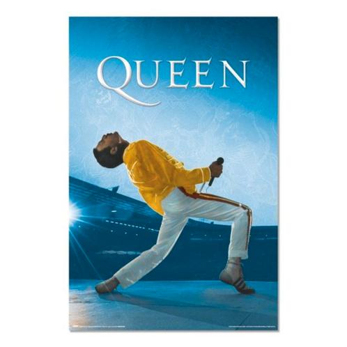 Poster Queen - Wembley Stadium 61x91,5cm, Verzamelen, Posters, Nieuw, A1 t/m A3, Verzenden