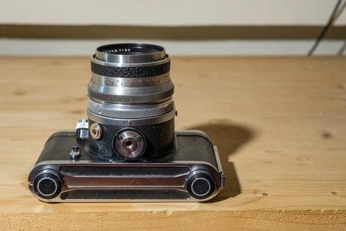 Praktisix IIa + 2.8/80mm 120 / medium formaat camera, Audio, Tv en Foto, Fotocamera's Analoog