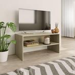 vidaXL Tv-meubel 80x40x40 cm bewerkt hout sonoma, Huis en Inrichting, Kasten | Televisiemeubels, Verzenden, Nieuw, 50 tot 100 cm