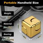 Legering Kubus Fidget Spinner Vingertop Gyroscoop, Verzenden, Nieuw