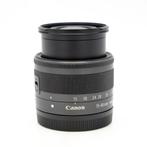 Canon 15-45mm F3.5-6.3 IS STM EOS-M Objectief Zwart (Occ), Ophalen of Verzenden, Zo goed als nieuw, Groothoeklens, Zoom