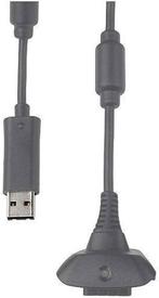 Microsoft Xbox 360 Play & Charge Kabel - Grijs, Spelcomputers en Games, Verzenden, Zo goed als nieuw