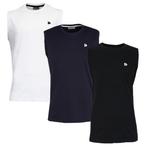Donnay Donnay Heren - 3-Pack - Mouwloos T-shirt Stan -, Kleding | Heren, T-shirts, Verzenden, Nieuw