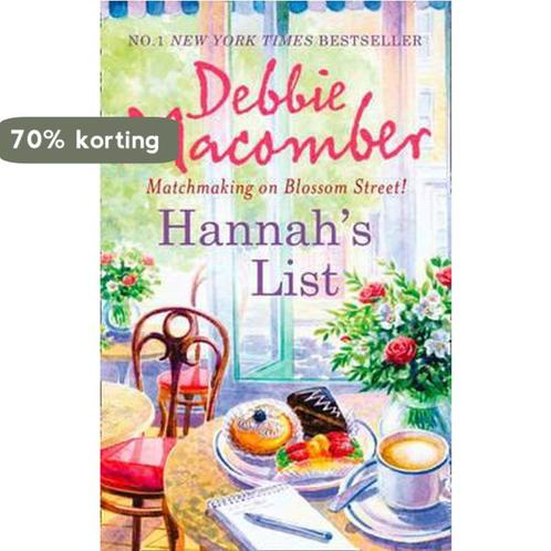 Hannahs List 9780778303794 Debbie Macomber, Boeken, Overige Boeken, Zo goed als nieuw, Verzenden