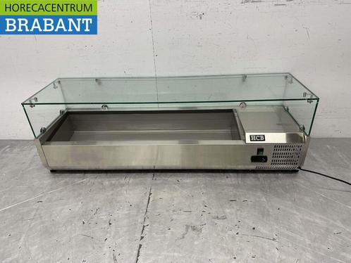 RVS HCB Opzetvitrine Opzet koelvitrine saladière 6 x 1/3 140, Zakelijke goederen, Horeca | Keukenapparatuur, Nieuw in verpakking