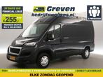 Peugeot Boxer 335 2.0 BlueHDI L2H2 164PK Airco Camera €255pm, Zwart, Nieuw, Te koop, Peugeot