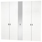 Premium Wit Tweedekans Mat Glas Draaideurkast, Huis en Inrichting, Kasten | Kledingkasten, Ophalen of Verzenden, Nieuw