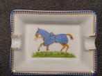 Hermès - Asbak - Porselein - paard koets grasveld jockey, Nieuw