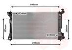 RADIATOR VOOR TOYOTA AVENSIS T25 2003-2006 164000H120, Ophalen of Verzenden, Nieuw