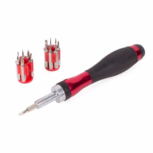 Benson Precisie ratelschroevendraaier - 14 bits - ergonom..., Doe-het-zelf en Verbouw, Gereedschap | Handgereedschap, Nieuw, Ophalen of Verzenden