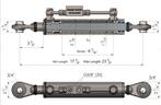 Hydraulische Topstang Cat. 1-1 - Verlengd - (440 - 600 mm), Ophalen of Verzenden, Nieuw, Overige merken