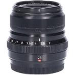Tweedehands Fujifilm XF 23mm f/2.0 R WR - Zwart CM2720, Ophalen of Verzenden, Gebruikt, Standaardlens