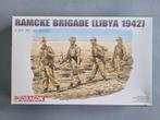 Dragon 6142 Ramcke Brigade Libya 42 1:35, Hobby en Vrije tijd, Modelbouw | Figuren en Diorama's, Nieuw, Verzenden