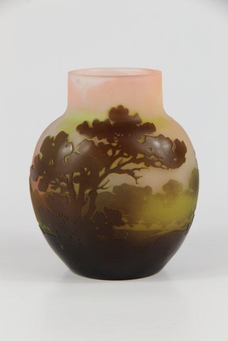 Emile Gallé - Vaas - Glas, Antiek en Kunst, Antiek | Glas en Kristal