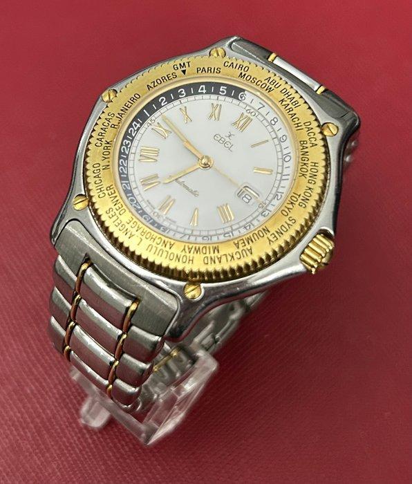 Ebel - Voyager WorldTime - 1124913 - Heren - 1990-1999, Sieraden, Tassen en Uiterlijk, Horloges | Heren