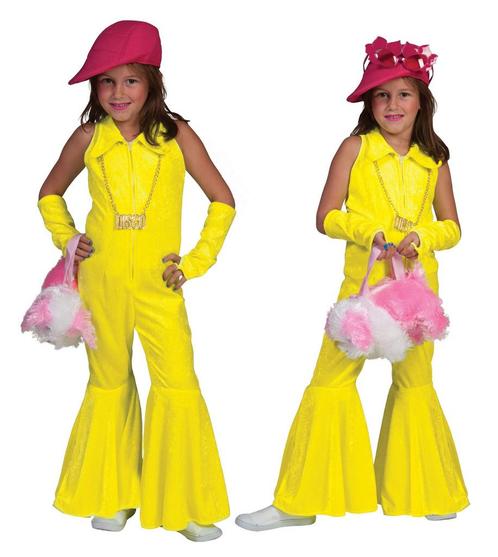 Neon Geel Jumpsuit Meisje, Kleding | Dames, Carnavalskleding en Feestkleding, Nieuw, Ophalen of Verzenden