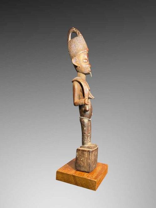 uitzonderlijke Yoruba-beeldhouwwerk uit Nigeria (50 cm) -, Antiek en Kunst, Kunst | Niet-Westerse kunst