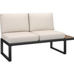 Tuin-loungeset Eliar, 4-delig, met aluminium frame - zwart, Tuin en Terras, Tuinsets en Loungesets, Verzenden, Nieuw