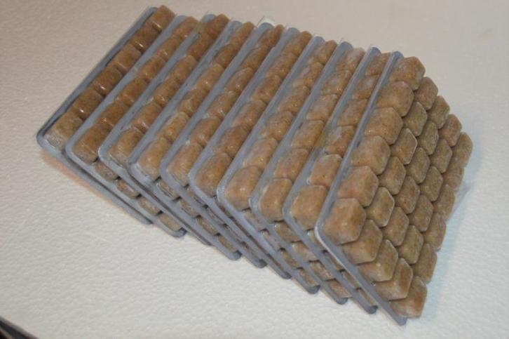 Diepvriesvoeding Mysis 10x 100 gram (Diepvriesvoer), Dieren en Toebehoren, Vissen | Aquaria en Toebehoren, Overige typen, Nieuw