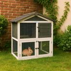Dierenverblijf | Konijnenhok | Houten kooi | 94x46x96 | Hout, Dieren en Toebehoren, Rat, Verzenden, Nieuw, 90 cm of meer