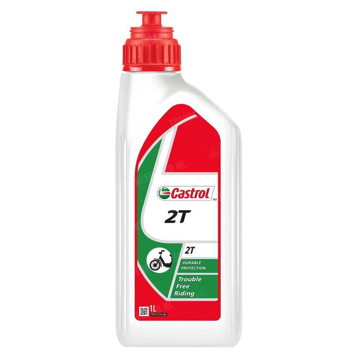 Castrol 2-takt olie 1 liter (mengsmering), Fietsen en Brommers, Brommeronderdelen | Algemeen, Nieuw, Ophalen of Verzenden