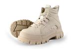 Buffalo Veterboots in maat 38 Beige | 10% extra korting, Kleding | Dames, Schoenen, Verzenden, Beige, Overige typen, Zo goed als nieuw